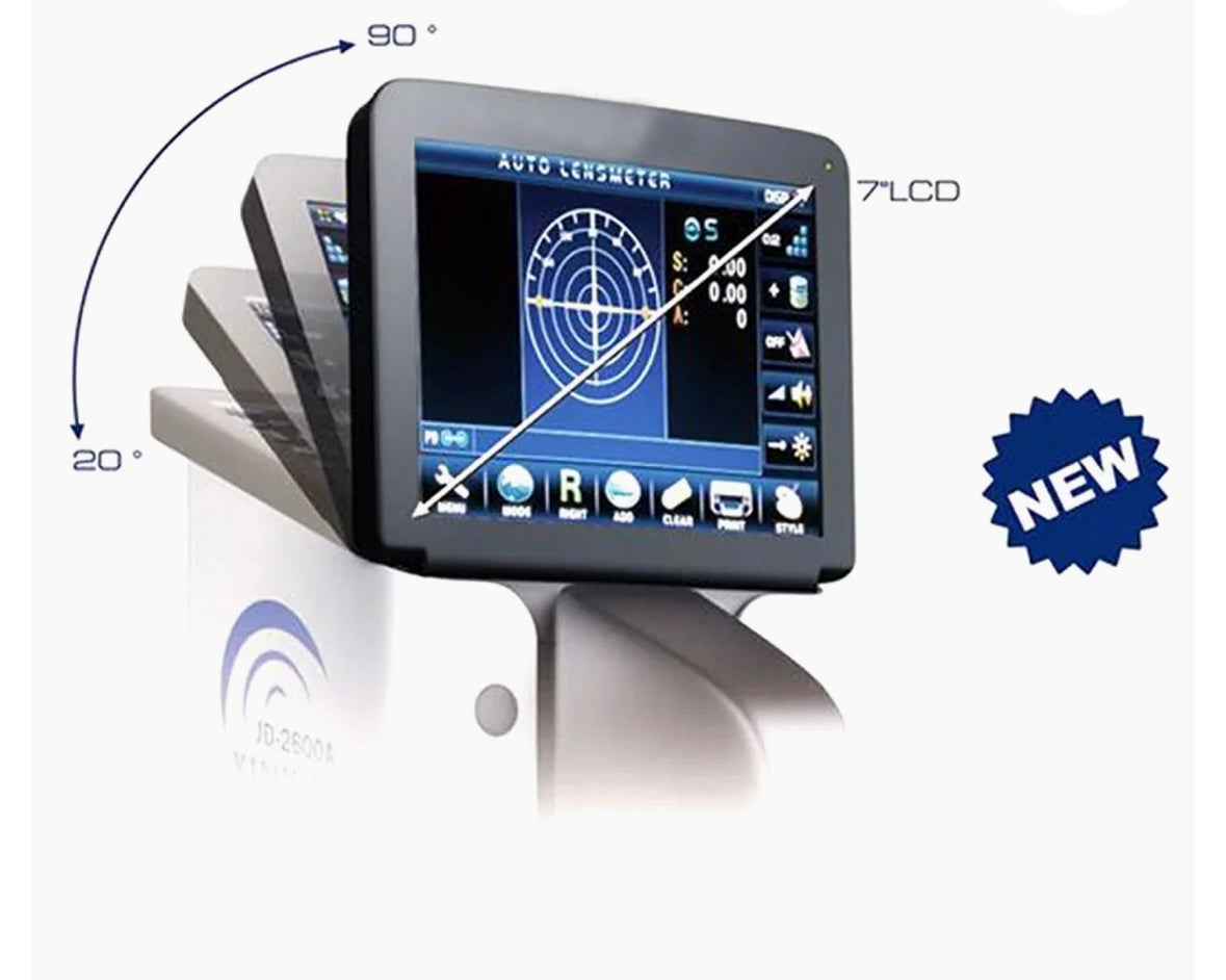 Frontofocomètre automatique couleur